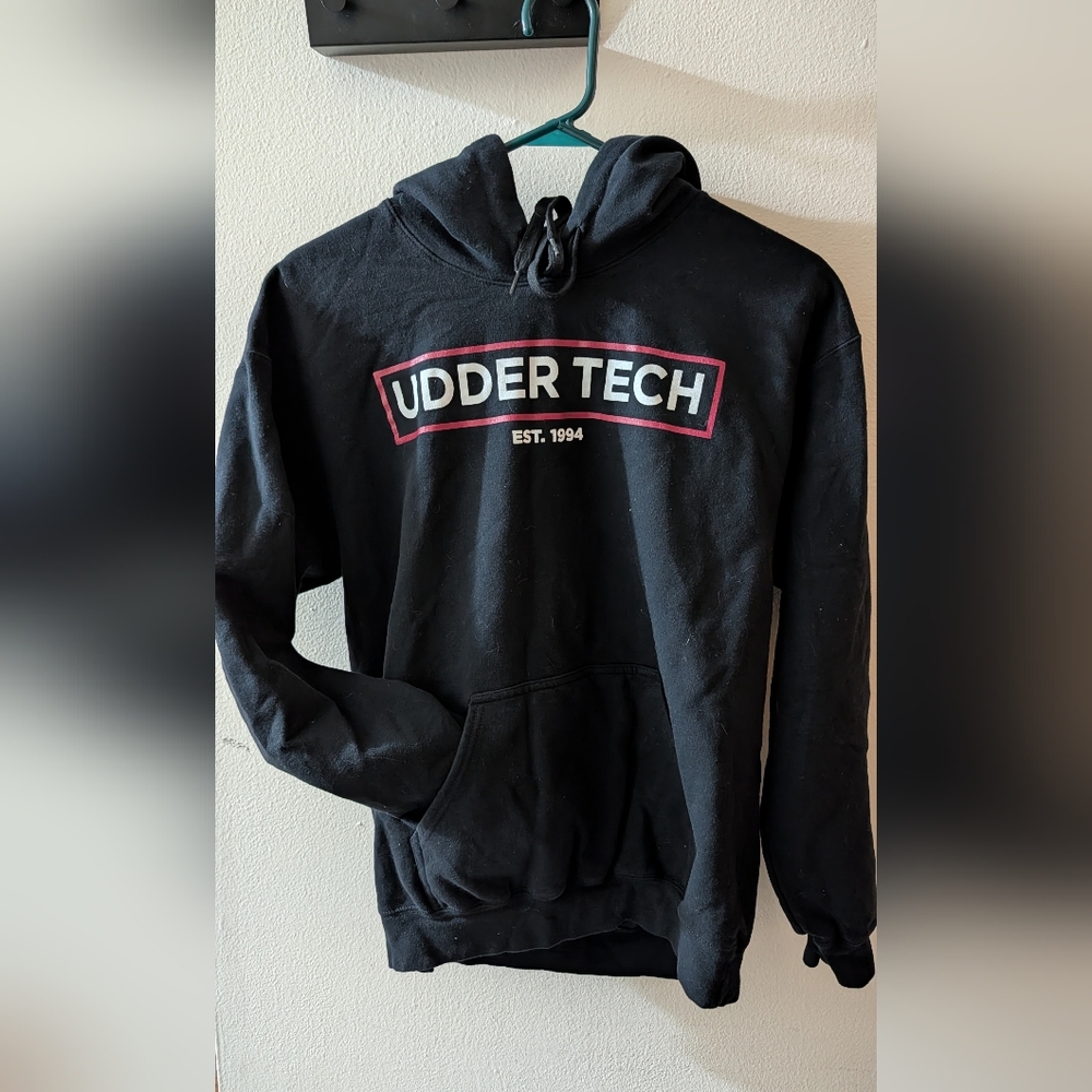 Udder Tech Black Hoodie
